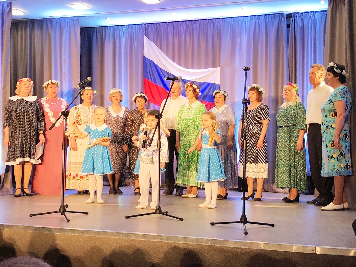 Во Дворце культуры прошёл фестиваль патриотической песни