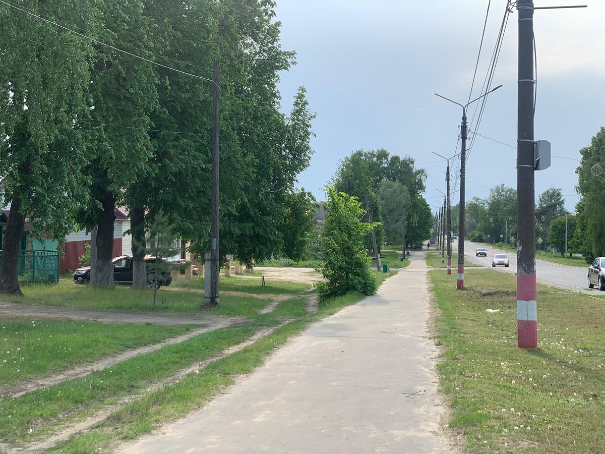 Стартовали работы по устройству системы водоотведения на улице Пушкина в Выксе