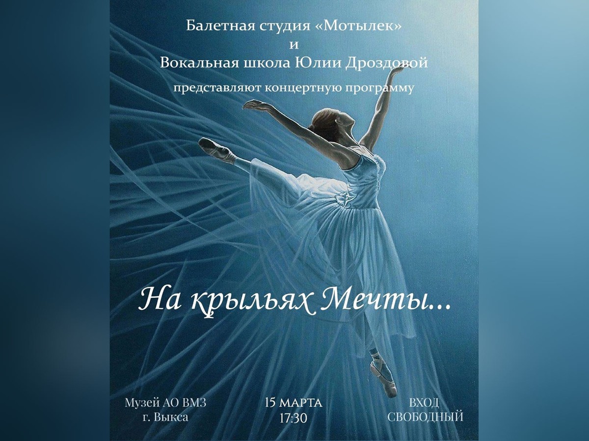 В музее выксунцы могут посмотреть концерт и балет