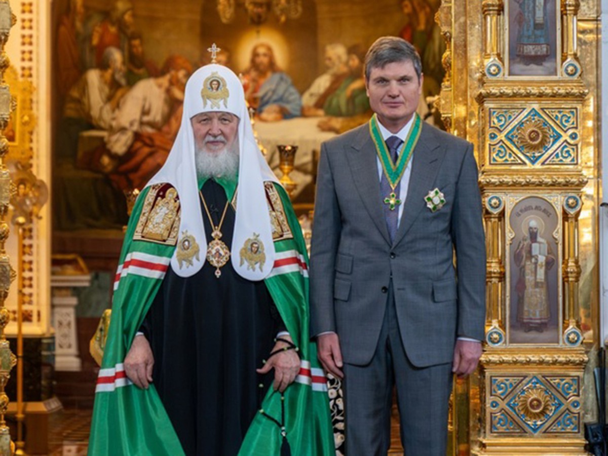 Анатолий Седых удостоен ордена преподобного Сергия Радонежского III степени