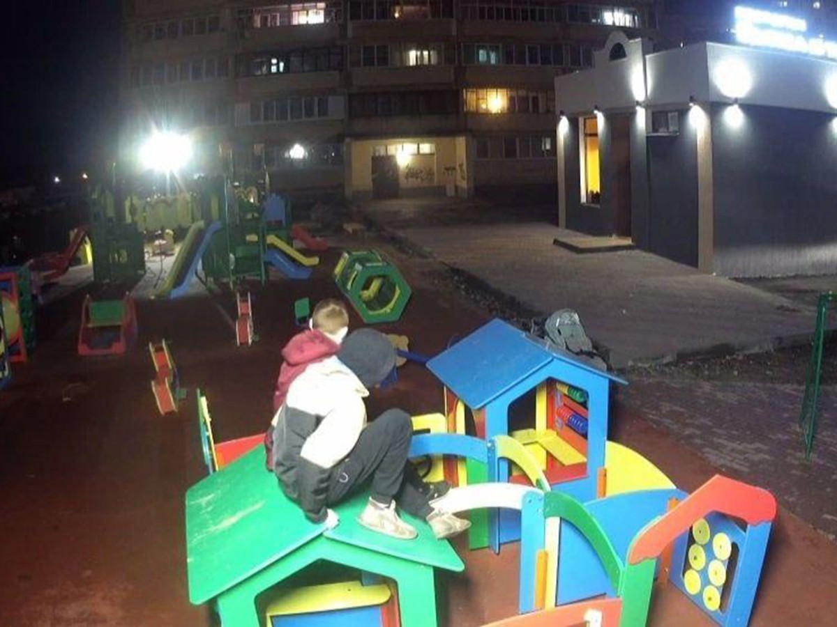 В Выксе подростки скинули карусель в Межонский пруд