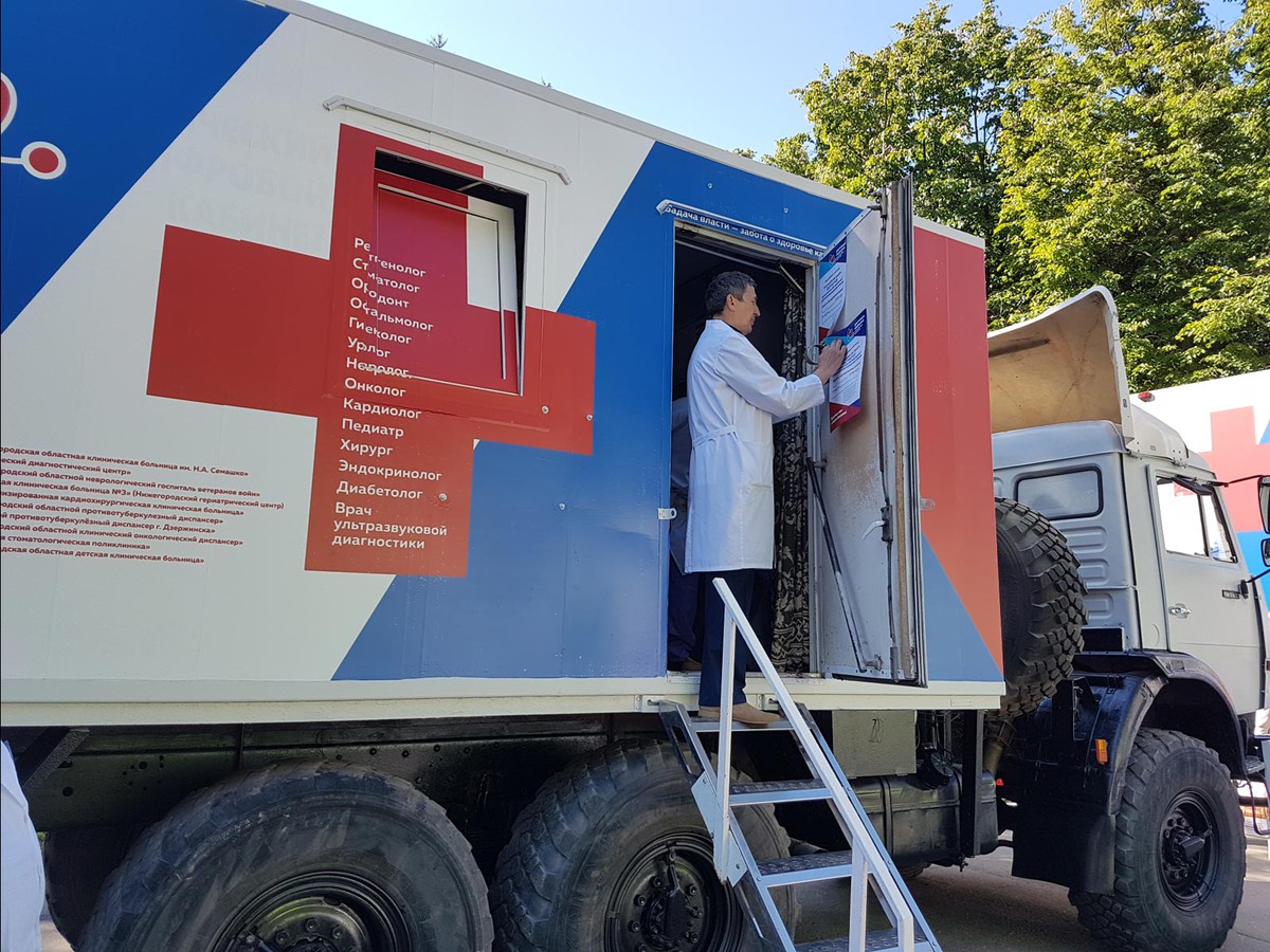 «Поезд здоровья» принял 343 жителя округа