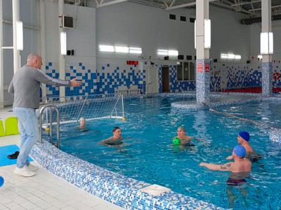 Выксунские участники СВО попробовали свои силы в водном поло