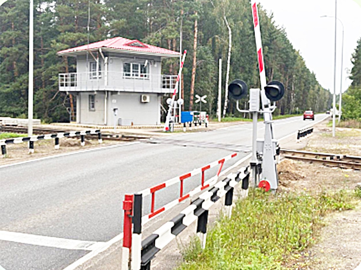 Завершён ремонт железнодорожного переезда на участке трассы Выкса – Навашино