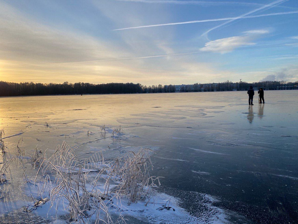 На водоёмах Выксы начался ледостав
