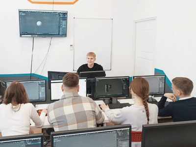 Учащиеся школы №12 учились проектировать объёмные модели зданий