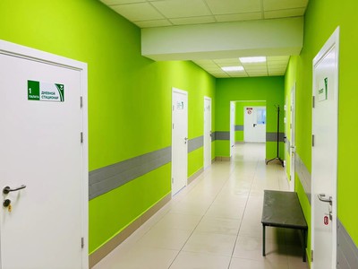 В Шиморском ведётся масштабное обновление поликлиники