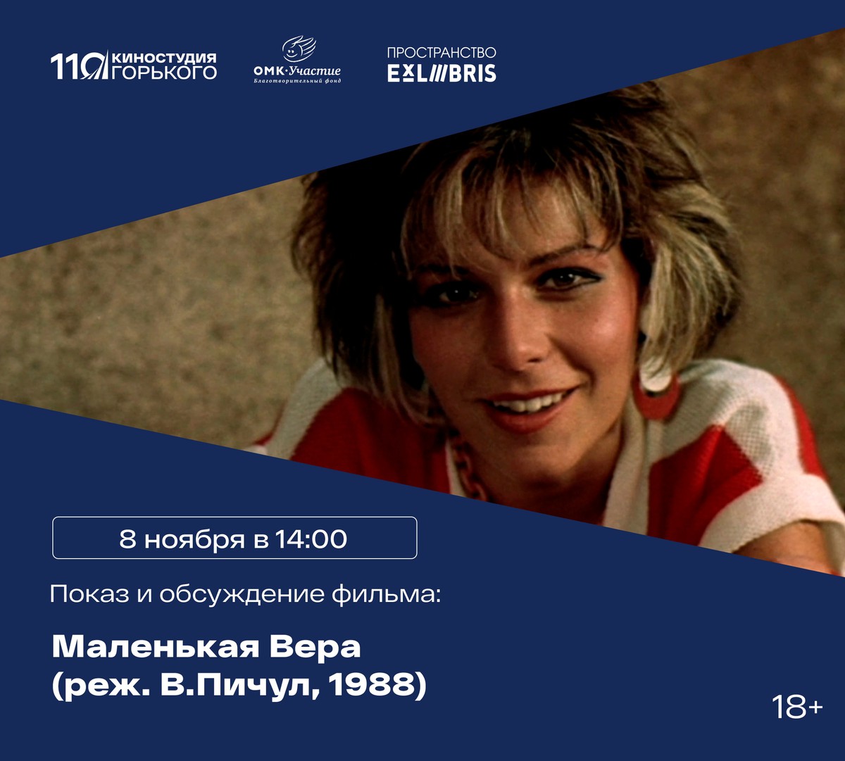 Встреча киноклуба с обсуждением фильма «Маленькая Вера»