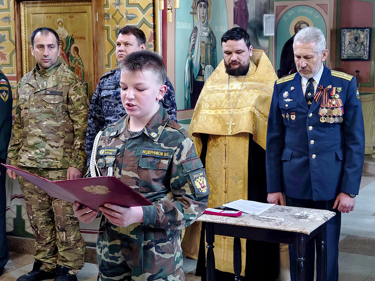 Ряды «Православных витязей» пополнились