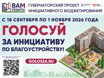 Началось голосование по проекту «Вам решать»
