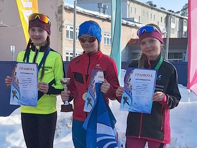 На первенстве Муромского округа наши лыжники завоевали три медали