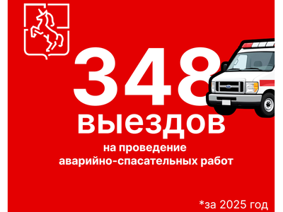 В прошлом году спасатели округа выехали на 348 вызовов
