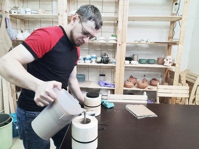 Будни керамиста  в городе металлургов