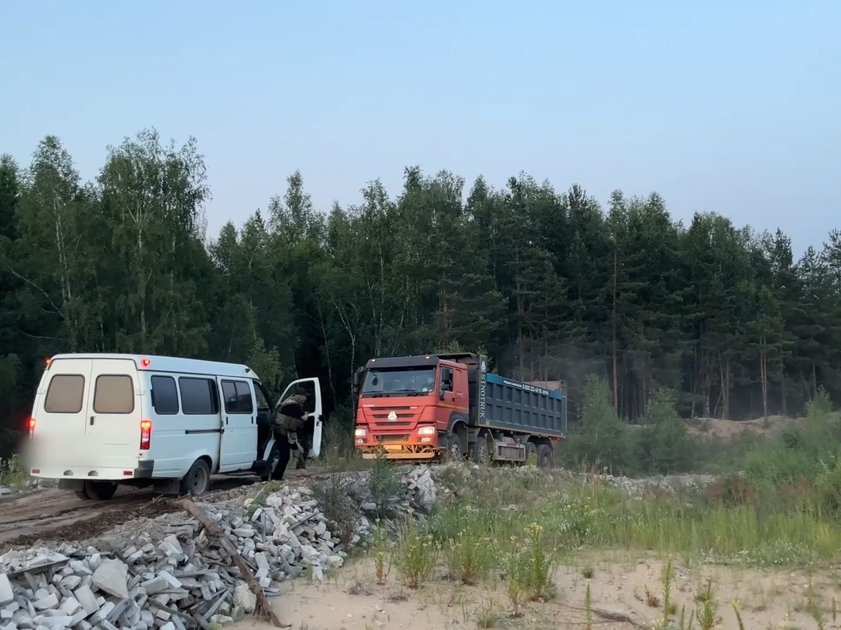 В Нижегородской области украли 10 тысяч тонн песка