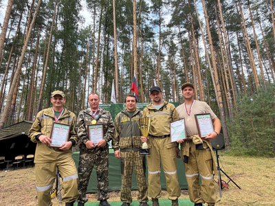 В регионе выбрали лучшего лесного пожарного