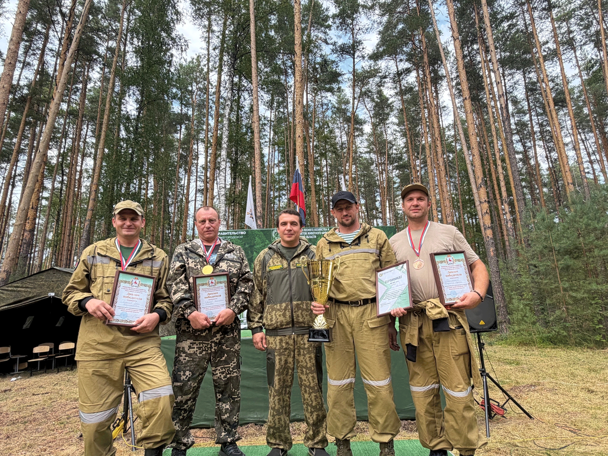 В регионе выбрали лучшего лесного пожарного