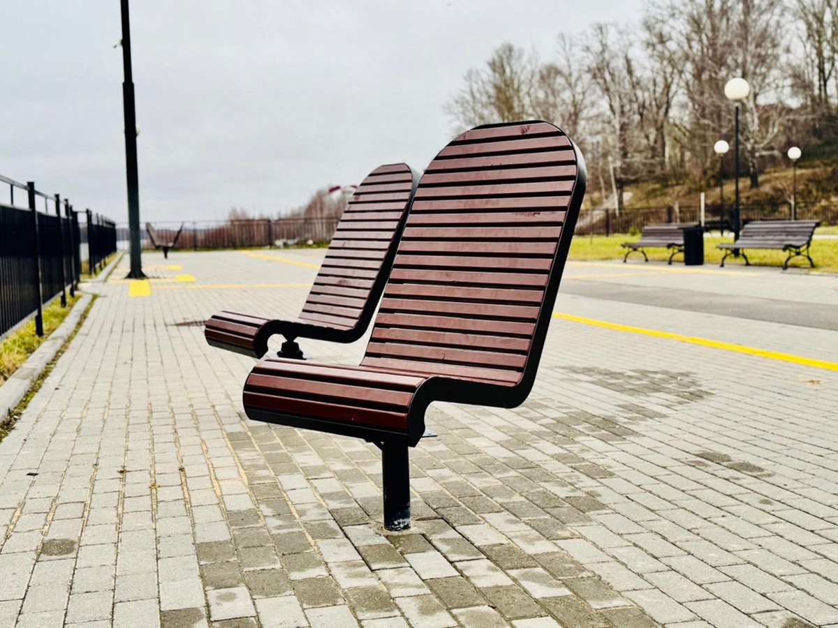 Набережная Оки в Шиморском продолжает преображаться