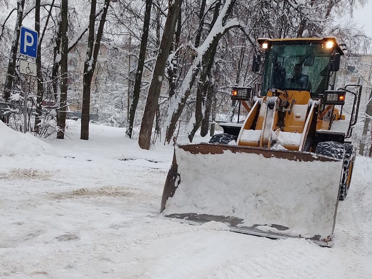 Администрация округа предупреждает о сильных снегопадах