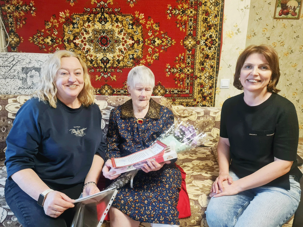 Вере Николаевне Матовой исполнилось  105 лет