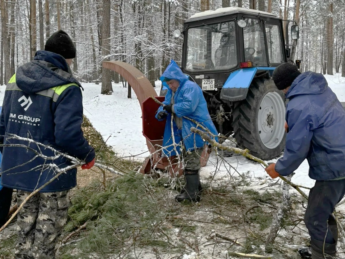 Работы по благоустройству и санитарной очистке территории Выксы продолжаются