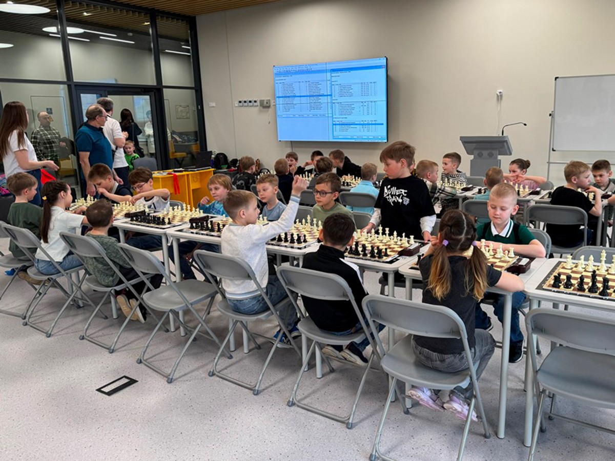 В Кванториуме дошкольники и младшеклассники пробовали себя в шахматах