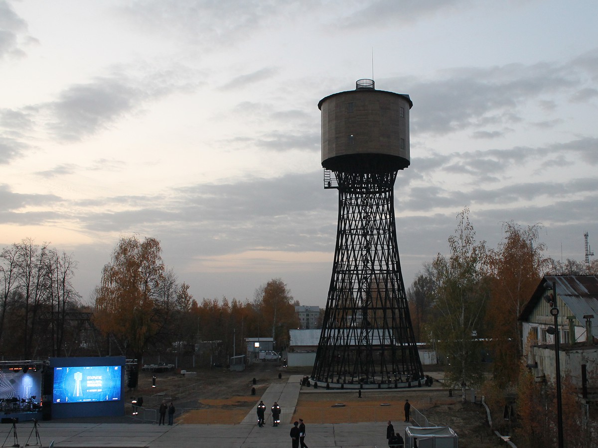 В Выксе открыли Шуховскую башню и технопарк «Кванториум»
