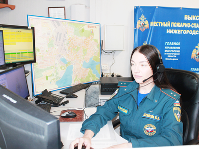 Пожарно-спасательная служба Выксы, слушаем…