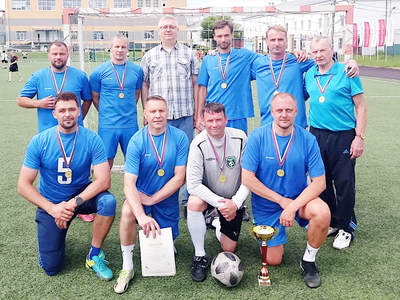 Выксунские ветераны выиграли Спартакиаду области по футболу