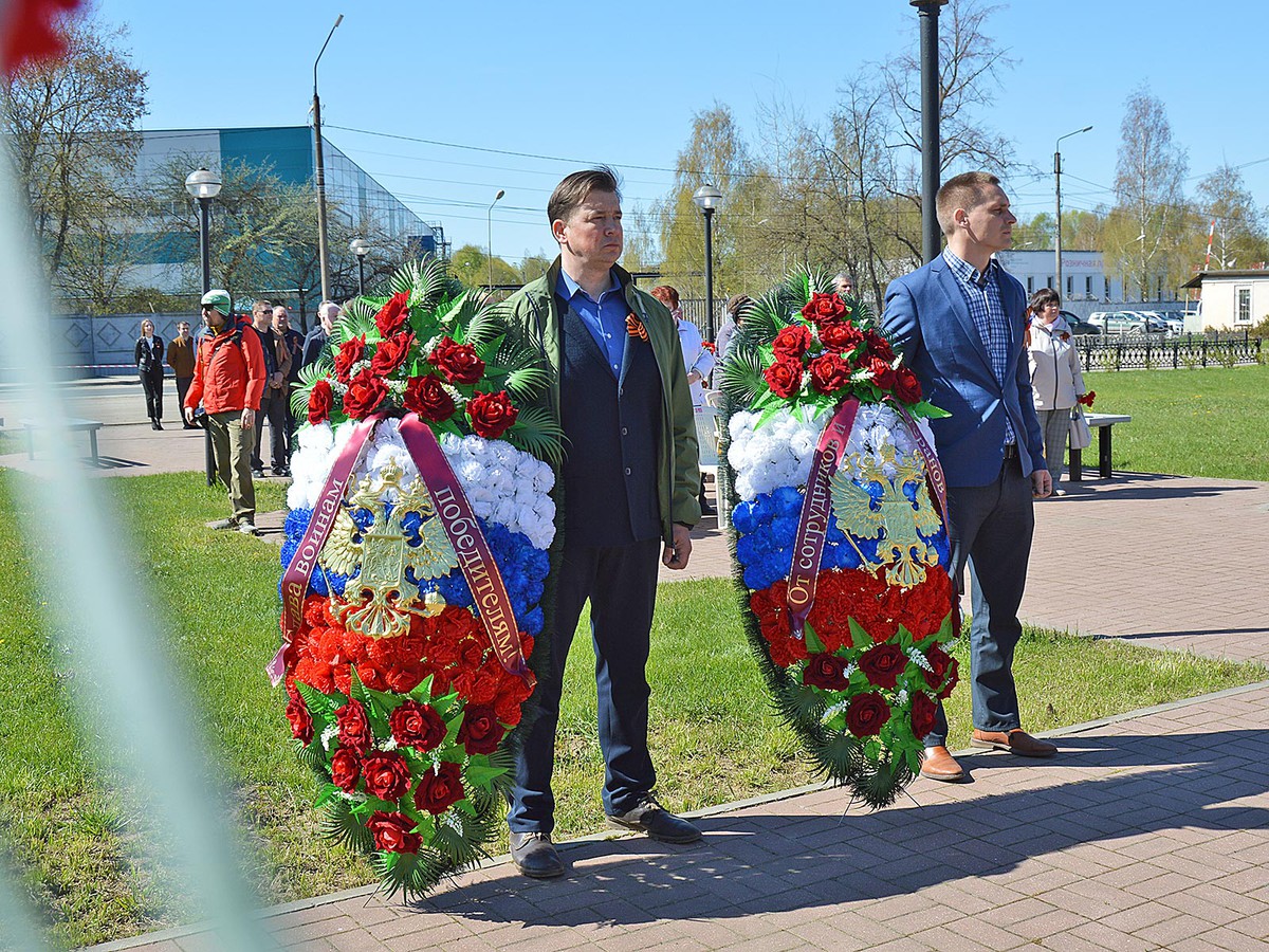 Заводчане почтили память воинов-металлургов