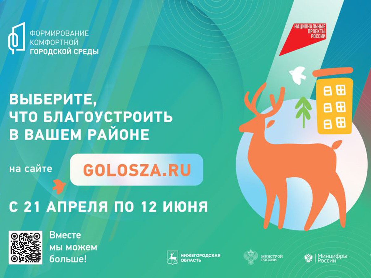 Стартовало голосование по программе «Формирование комфортной городской среды»
