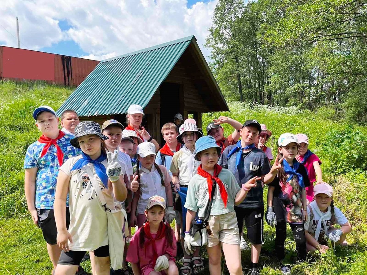 Оздоровительный лагерь «Солнышко» открыл свои двери для учеников Туртапинской школы