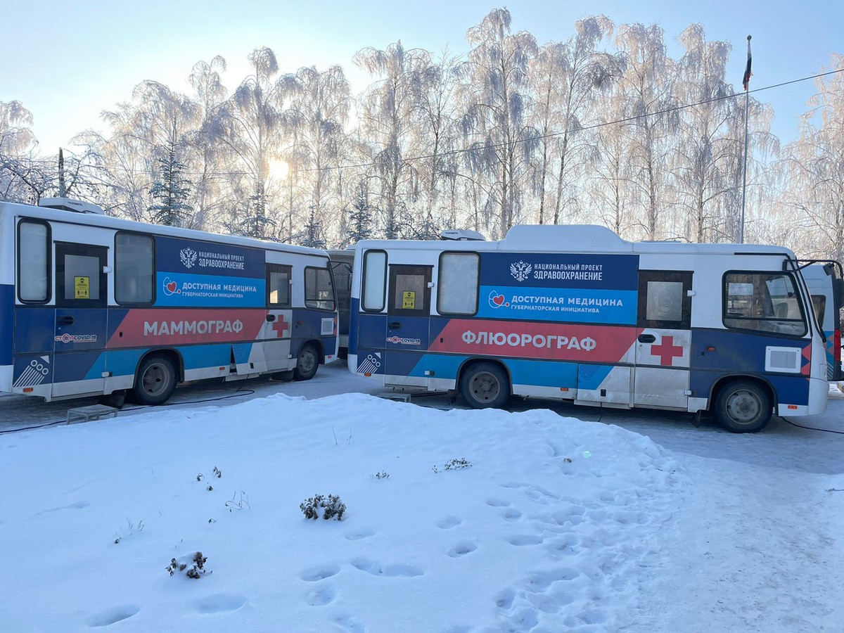 Более 180 выксунцев посетили «поликлинику на колёсах» в канун Нового года