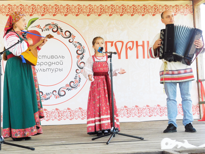 В Верхней Верее прошёл юбилейный фестиваль «Красная горница»