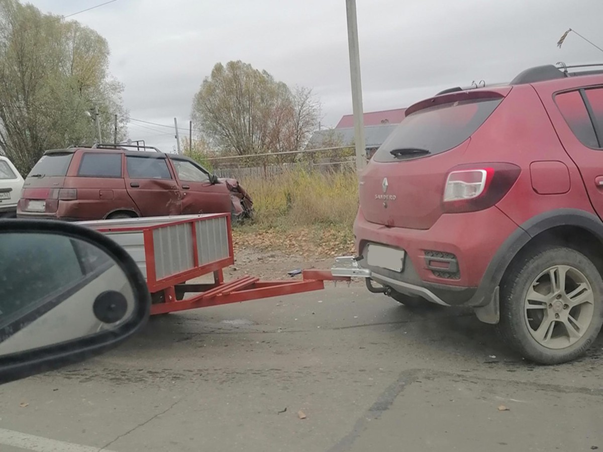 Около деревни Грязной и на Досчатинском шоссе произошли аварии