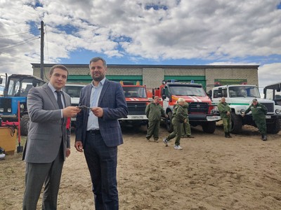 В округе открылась новая Пристанская лесопожарная станция