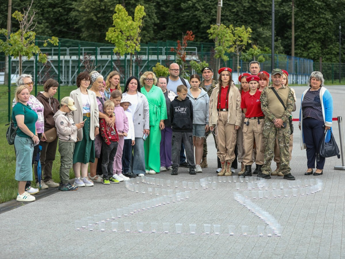 В городском парке прошло памятное мероприятие «Дети-ангелы»