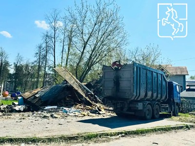 Здание на улице Ульянова снесено