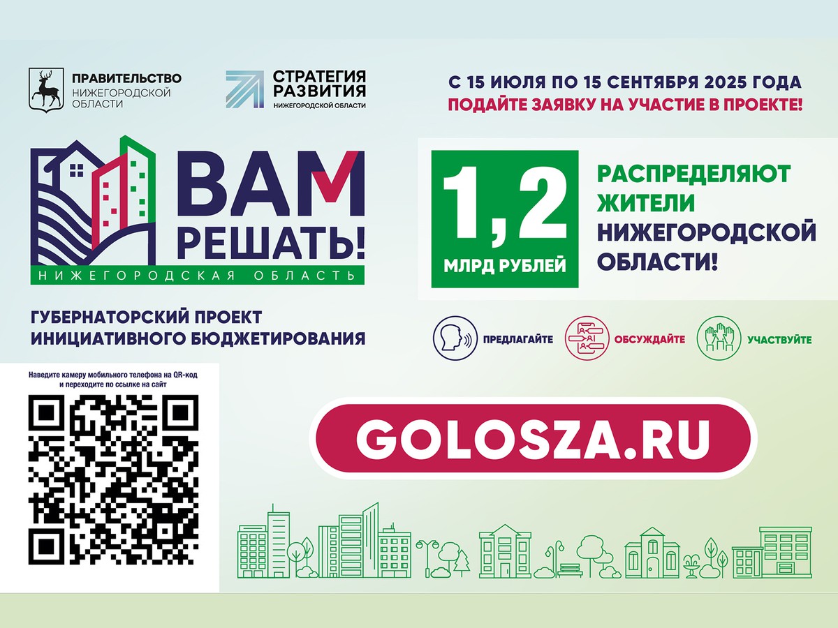 Идёт голосование за проекты программы «ВАМ РЕШАТЬ!»