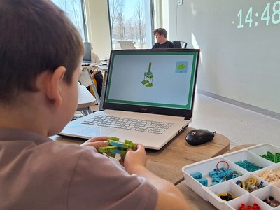 Детсадовцы создавали своих первых роботов