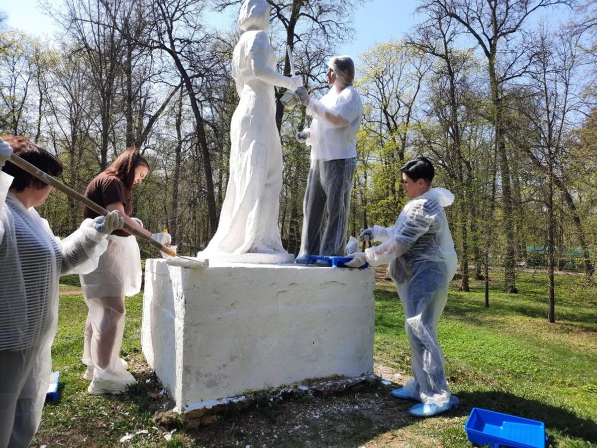 В парке должно быть чисто и красиво