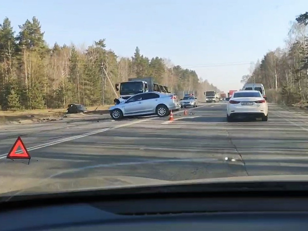 В Выксе столкнулись три иномарки