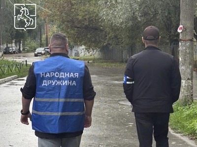 На улицах дежурят дружинники