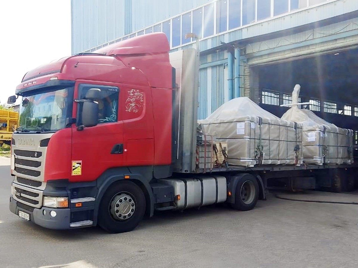 Продукция «Дробмаша» отправилась в Беларусь