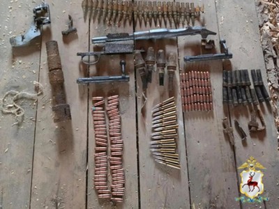 Выксунец хранил в доме отца оружие и боеприпасы