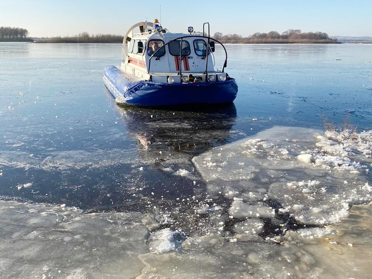 Прочность льда на водоёмах области уменьшилась