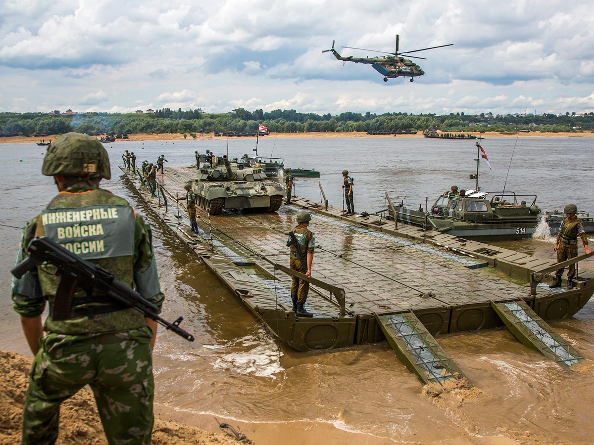 Соревнования инженерных войск «Открытая вода» стартуют на полигоне «Вантовый» 16 августа