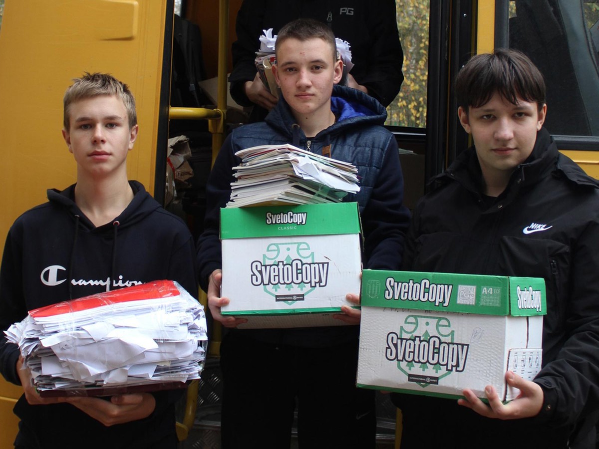 Ученики поддержали экопроект