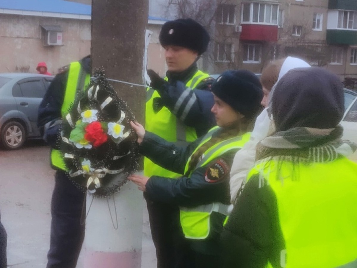 В Выксе почтили память жертв дорожных аварий