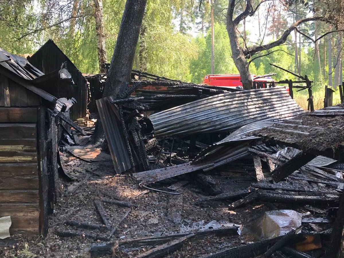 За три дня в округе произошло три пожара