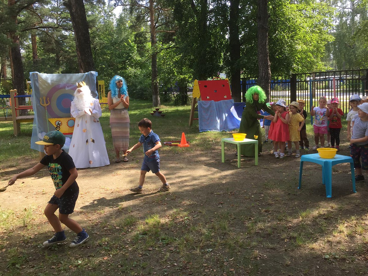 В детском саду «Ромашка» прошёл День Нептуна